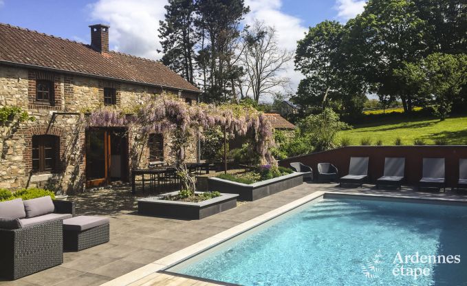Holiday cottage in Namur for 9 persons in the Ardennes