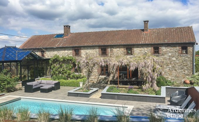 Holiday cottage in Namur for 9 persons in the Ardennes