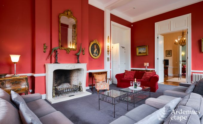 Beautifully renovated castle with swimming pool in Nassogne, Ardennes