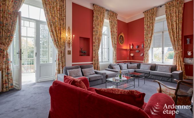 Beautifully renovated castle with swimming pool in Nassogne, Ardennes