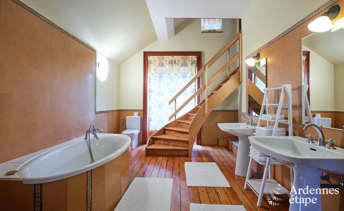 Beautifully renovated castle with swimming pool in Nassogne, Ardennes