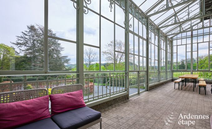 Beautifully renovated castle with swimming pool in Nassogne, Ardennes