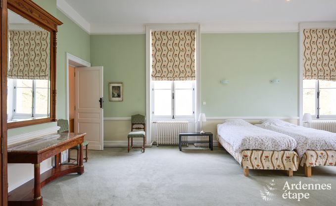 Beautifully renovated castle with swimming pool in Nassogne, Ardennes