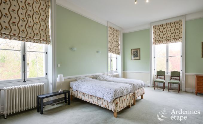 Beautifully renovated castle with swimming pool in Nassogne, Ardennes