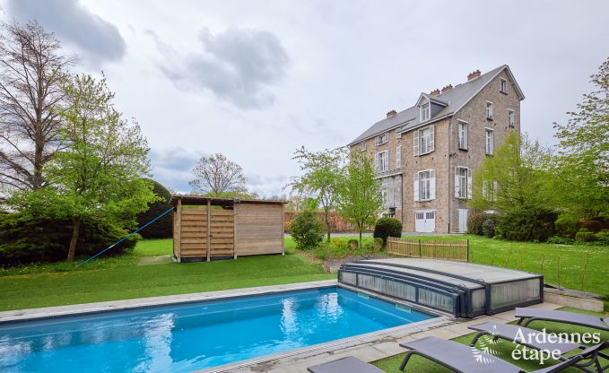 Beautifully renovated castle with swimming pool in Nassogne, Ardennes