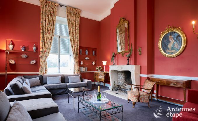 Beautifully renovated castle with swimming pool in Nassogne, Ardennes