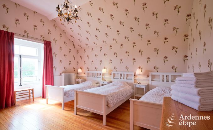 Beautifully renovated castle with swimming pool in Nassogne, Ardennes