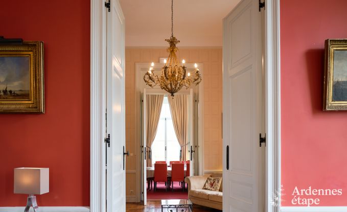 Beautifully renovated castle with swimming pool in Nassogne, Ardennes