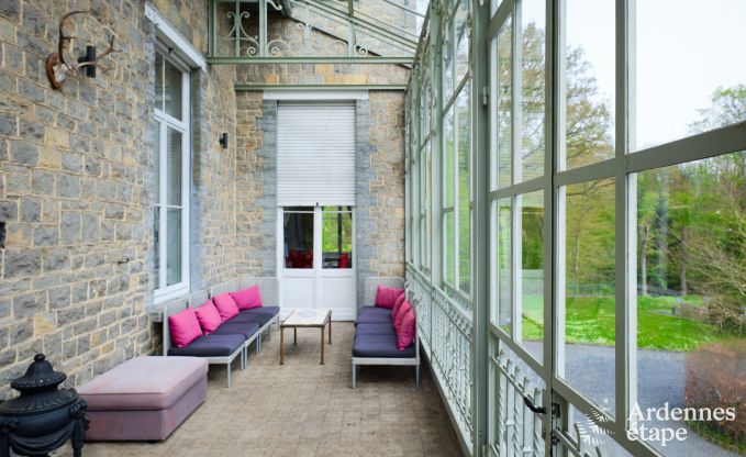 Beautifully renovated castle with swimming pool in Nassogne, Ardennes