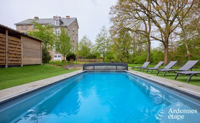 Beautifully renovated castle with swimming pool in Nassogne, Ardennes