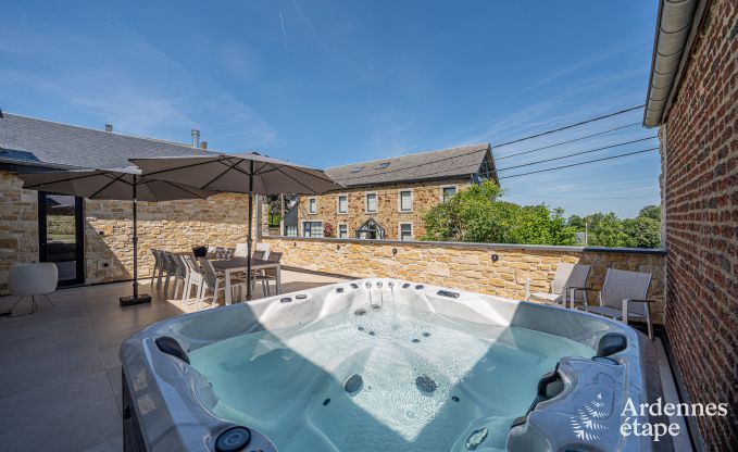 Luxurious villa in Nassogne with jacuzzi, 6 bedrooms and 6 bathrooms