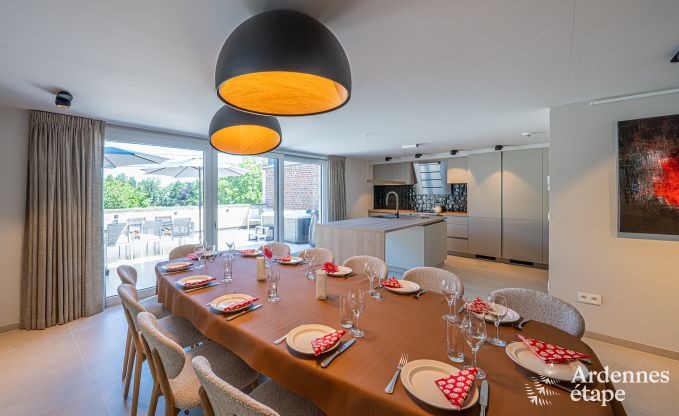 Luxurious villa in Nassogne with jacuzzi, 6 bedrooms and 6 bathrooms