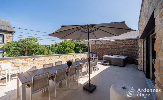 Luxurious villa in Nassogne with jacuzzi, 6 bedrooms and 6 bathrooms