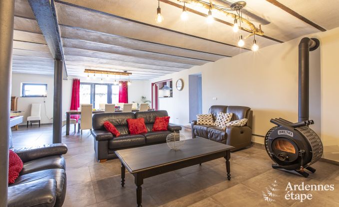 Holiday cottage in Neufchateau for 9 persons in the Ardennes