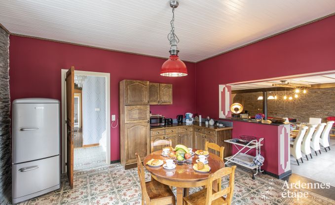Holiday cottage in Neufchateau for 9 persons in the Ardennes
