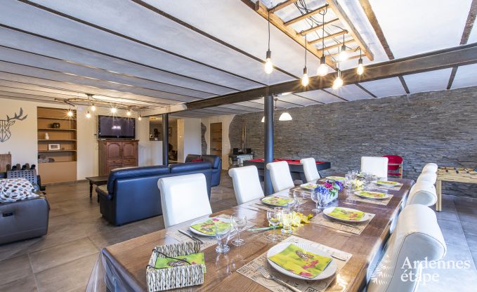 Holiday cottage in Neufchateau for 9 persons in the Ardennes