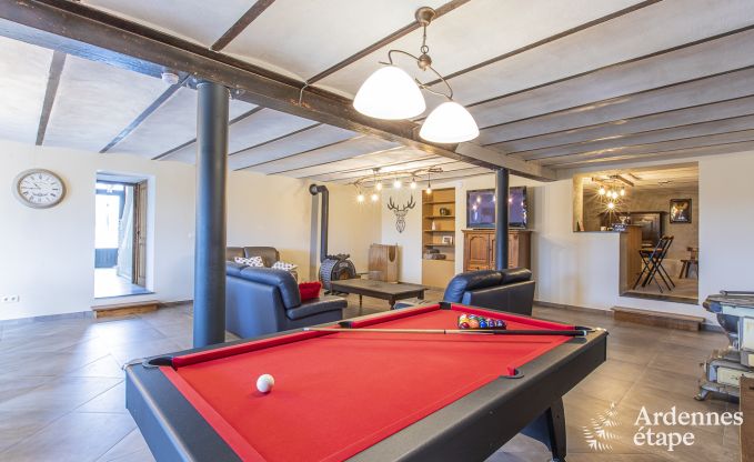 Holiday cottage in Neufchateau for 9 persons in the Ardennes