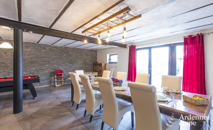 Holiday cottage in Neufchateau for 9 persons in the Ardennes