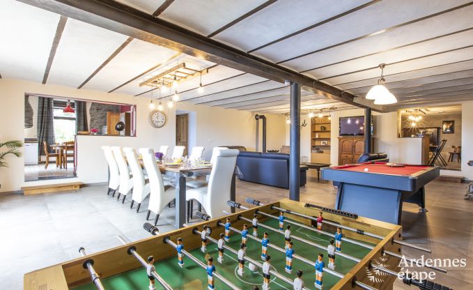 Holiday cottage in Neufchateau for 9 persons in the Ardennes