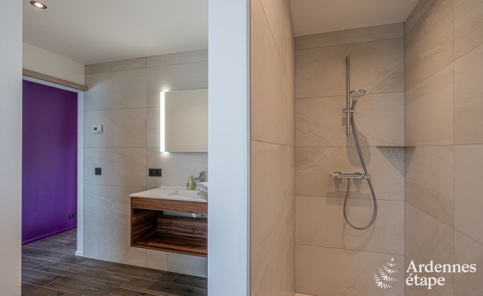 Luxury villa with indoor pool in Neufchteau for 8 people, perfect for families and couples