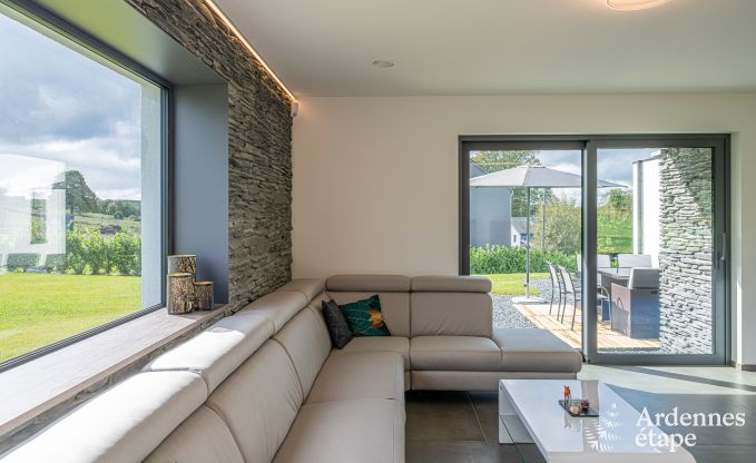 Luxury villa with indoor pool in Neufchteau for 8 people, perfect for families and couples