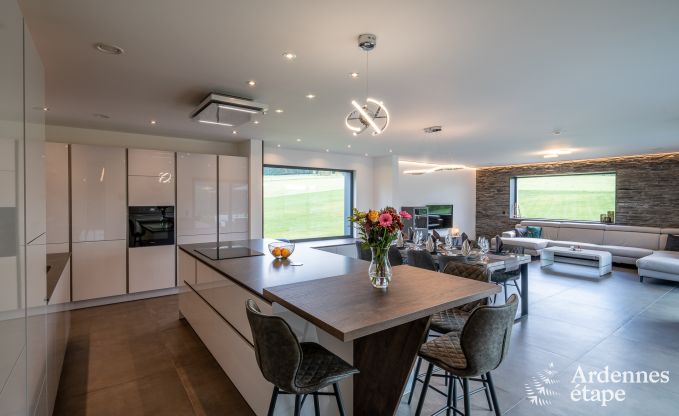 Luxury villa with indoor pool in Neufchteau for 8 people, perfect for families and couples