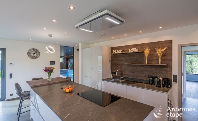 Luxury villa with indoor pool in Neufchteau for 8 people, perfect for families and couples