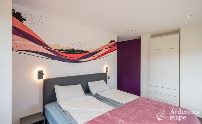 Luxury villa with indoor pool in Neufchteau for 8 people, perfect for families and couples