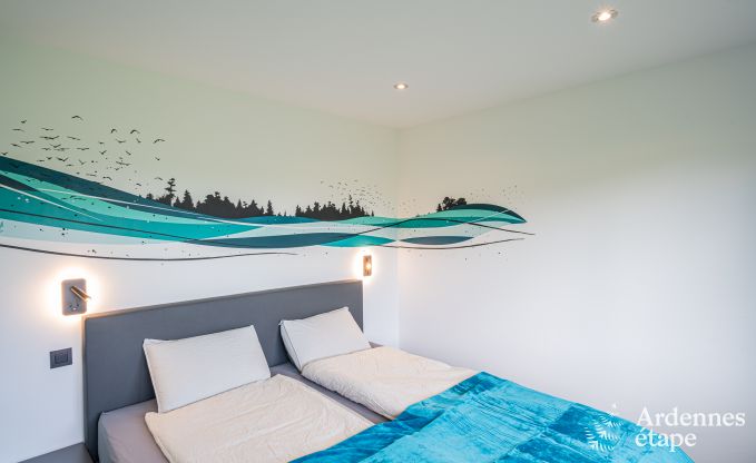 Luxury villa with indoor pool in Neufchteau for 8 people, perfect for families and couples