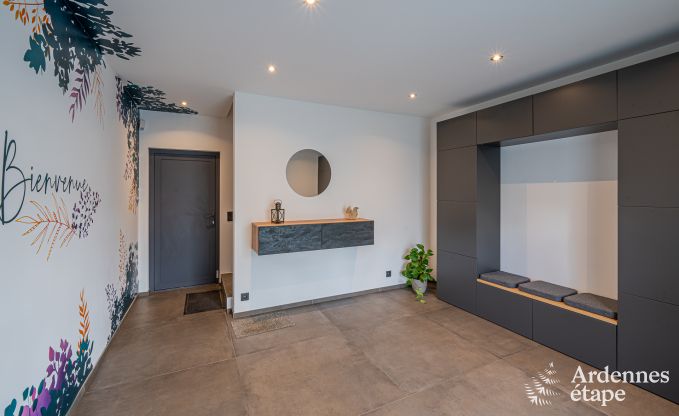 Luxury villa with indoor pool in Neufchteau for 8 people, perfect for families and couples