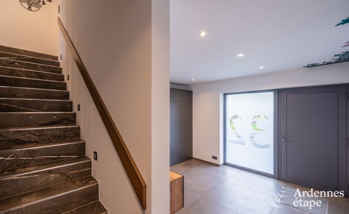 Luxury villa with indoor pool in Neufchteau for 8 people, perfect for families and couples