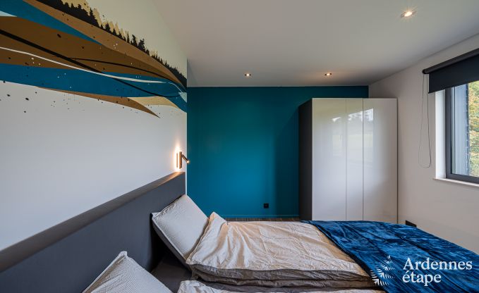 Luxury villa with indoor pool in Neufchteau for 8 people, perfect for families and couples