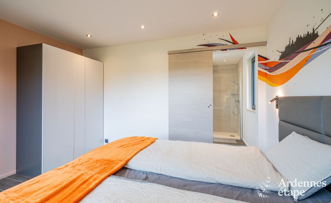 Luxury villa with indoor pool in Neufchteau for 8 people, perfect for families and couples