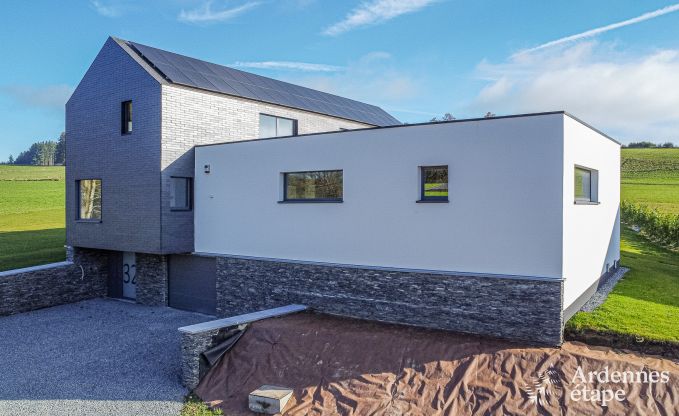 Luxury villa with indoor pool in Neufchteau for 8 people, perfect for families and couples