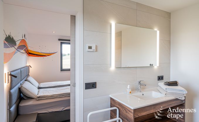 Luxury villa with indoor pool in Neufchteau for 8 people, perfect for families and couples