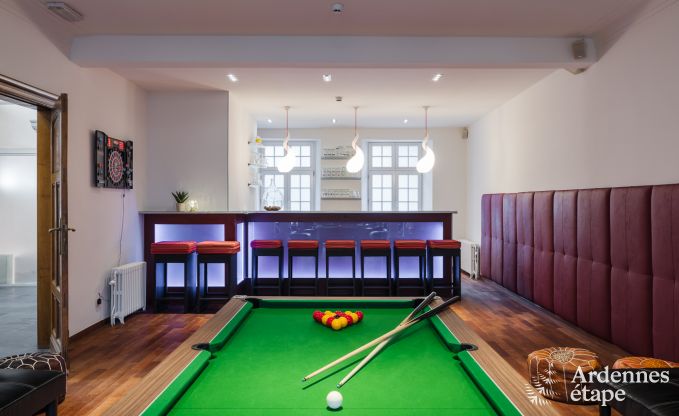 Luxury villa in Neufch�teau for 20 people with large wellness area