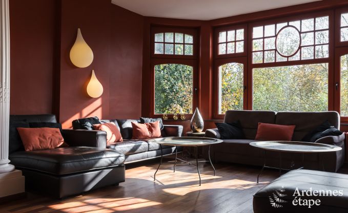 Luxury villa in Neufch�teau for 20 people with large wellness area