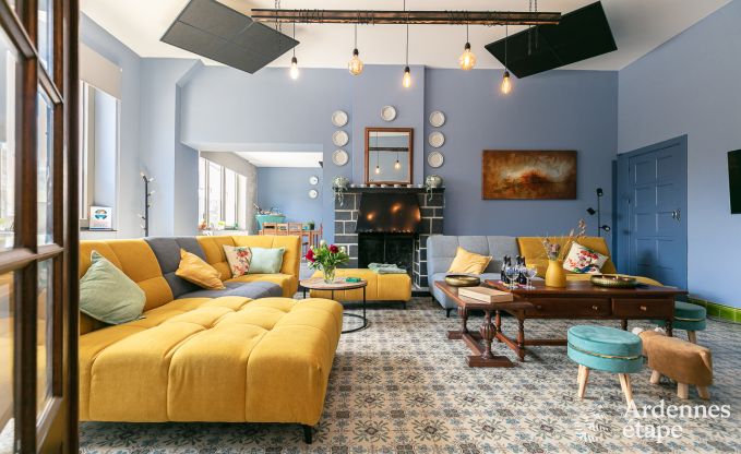 Holiday cottage in Neufchâteau for 18/23 persons in the Ardennes