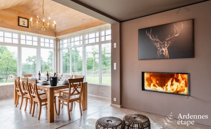 Luxurious villa in Noiseux for 8 guests in the Ardennes