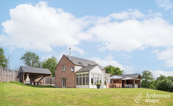 Luxury villa in Noiseux for 8 persons in the Ardennes