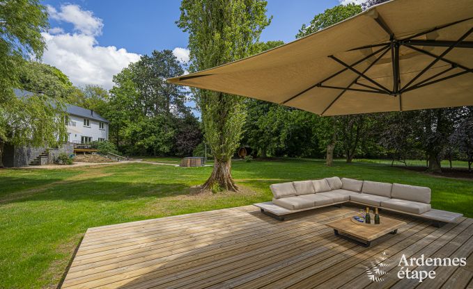 Luxury villa in Ohey for 14 persons in the Ardennes