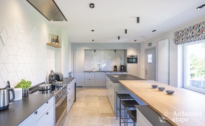 Luxury villa in Ohey for 14 persons in the Ardennes
