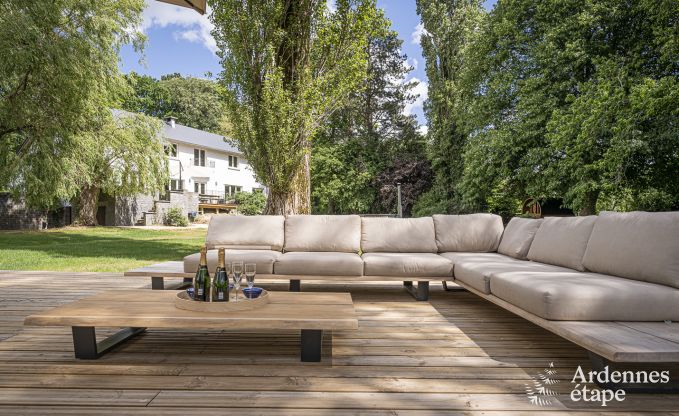Luxury villa in Ohey for 14 persons in the Ardennes