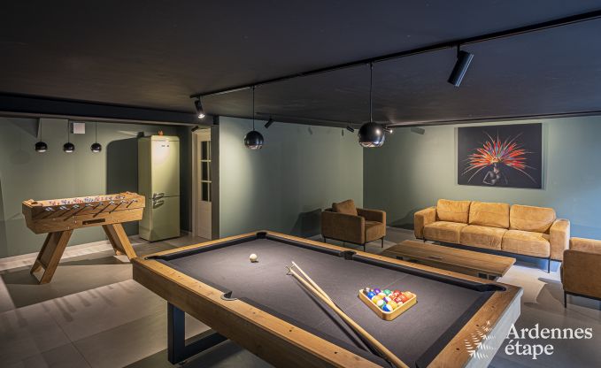 Luxury villa in Ohey for 14 persons in the Ardennes