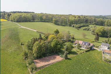 Holiday cottage with tennis court in Onhaye for 2/3 persons in the Ardennes