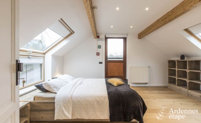 Wonderful holiday home in Onhaye with swimming pool, jacuzzi, sauna and games rooms for 14 people near Dinant