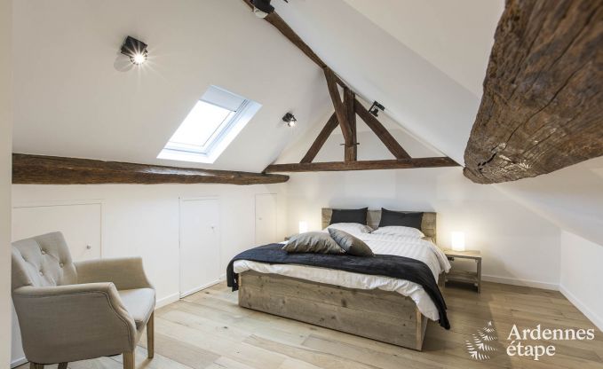 Wonderful holiday home in Onhaye with swimming pool, jacuzzi, sauna and games rooms for 14 people near Dinant