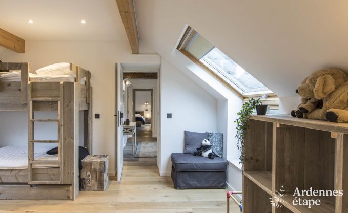 Wonderful holiday home in Onhaye with swimming pool, jacuzzi, sauna and games rooms for 14 people near Dinant