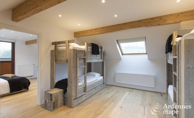 Wonderful holiday home in Onhaye with swimming pool, jacuzzi, sauna and games rooms for 14 people near Dinant