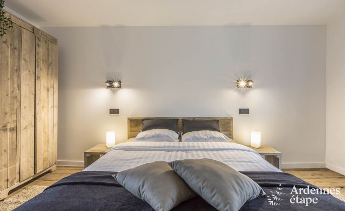 Wonderful holiday home in Onhaye with swimming pool, jacuzzi, sauna and games rooms for 14 people near Dinant